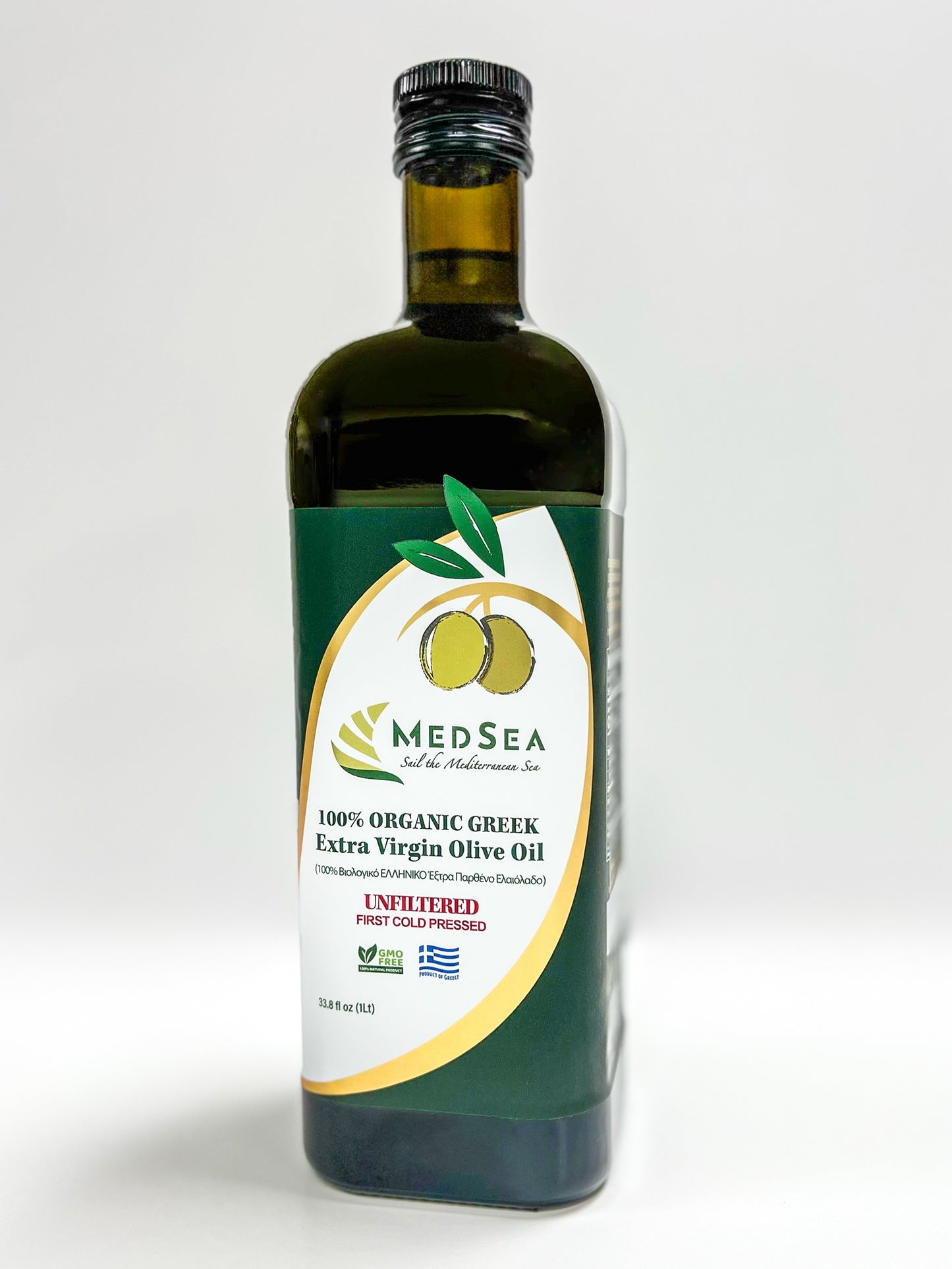 MEDSEA ORGANIC EXTRA VIRGIN OLIVE OIL 1 LITER