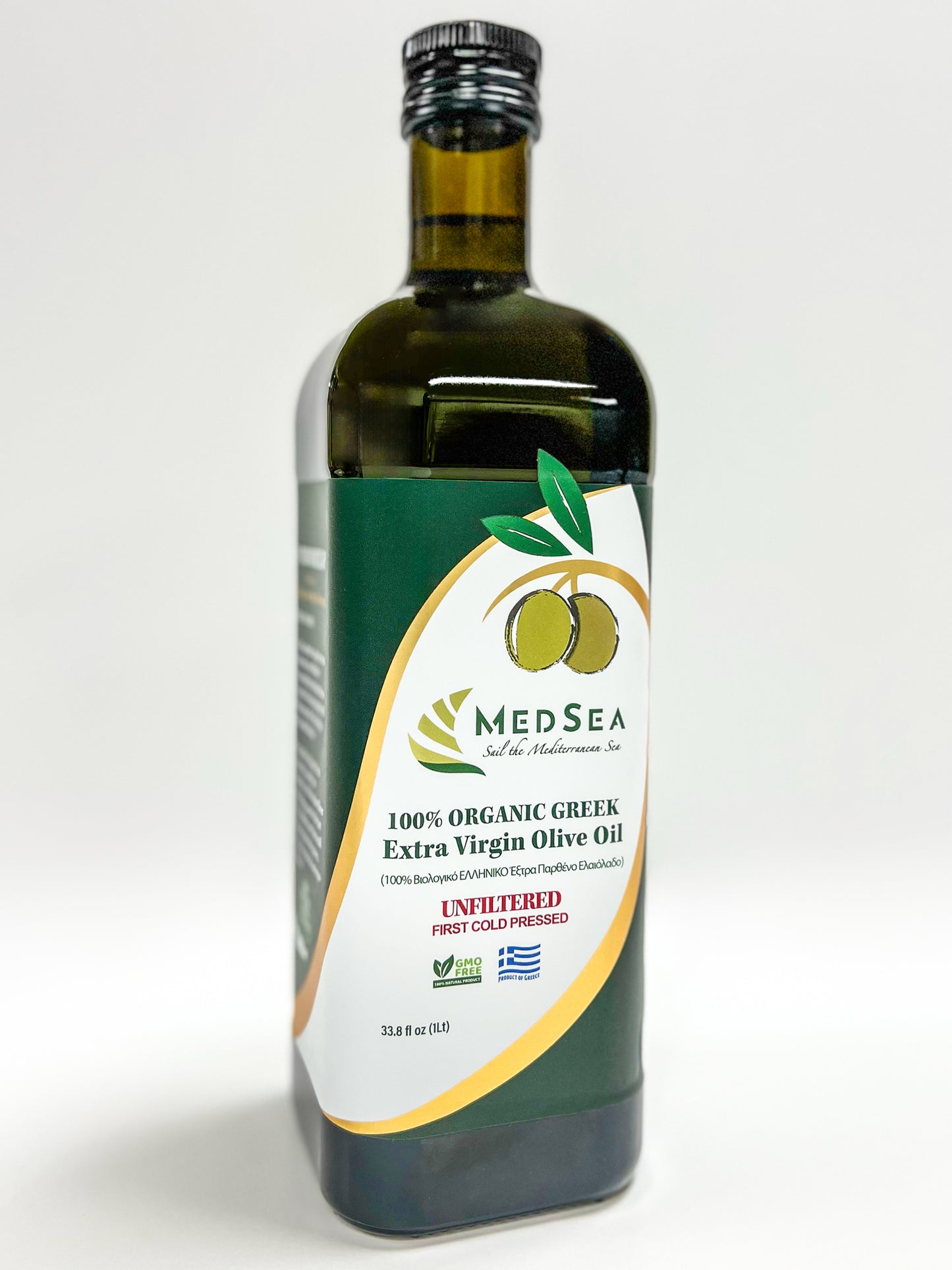 MEDSEA ORGANIC EXTRA VIRGIN OLIVE OIL 1 LITER